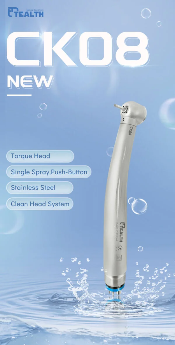 High Speed Handpiece Torque Clean Head Model : CK08 (Tealth®)