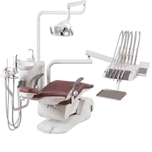Dental Unit With Dr Stool Model : HK-610A / HK-610B (Continental) ISO/CE (Foshan Hongke)